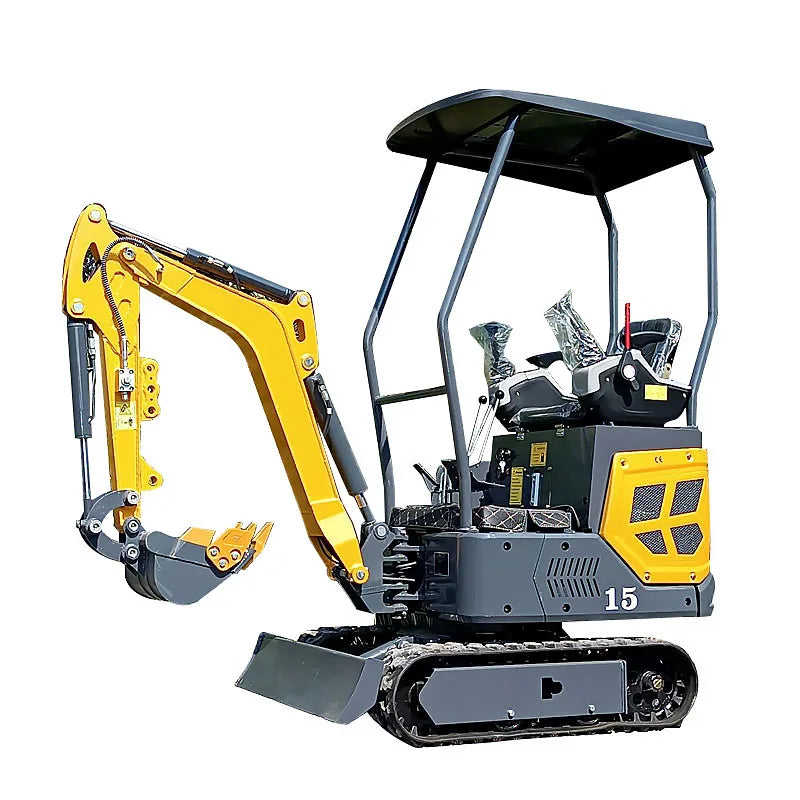 1.5 Ton Excavator mini excavator 1 Ton Crawler Digger Suitable For Farm Gardening Work Agricultural Machinery Customized