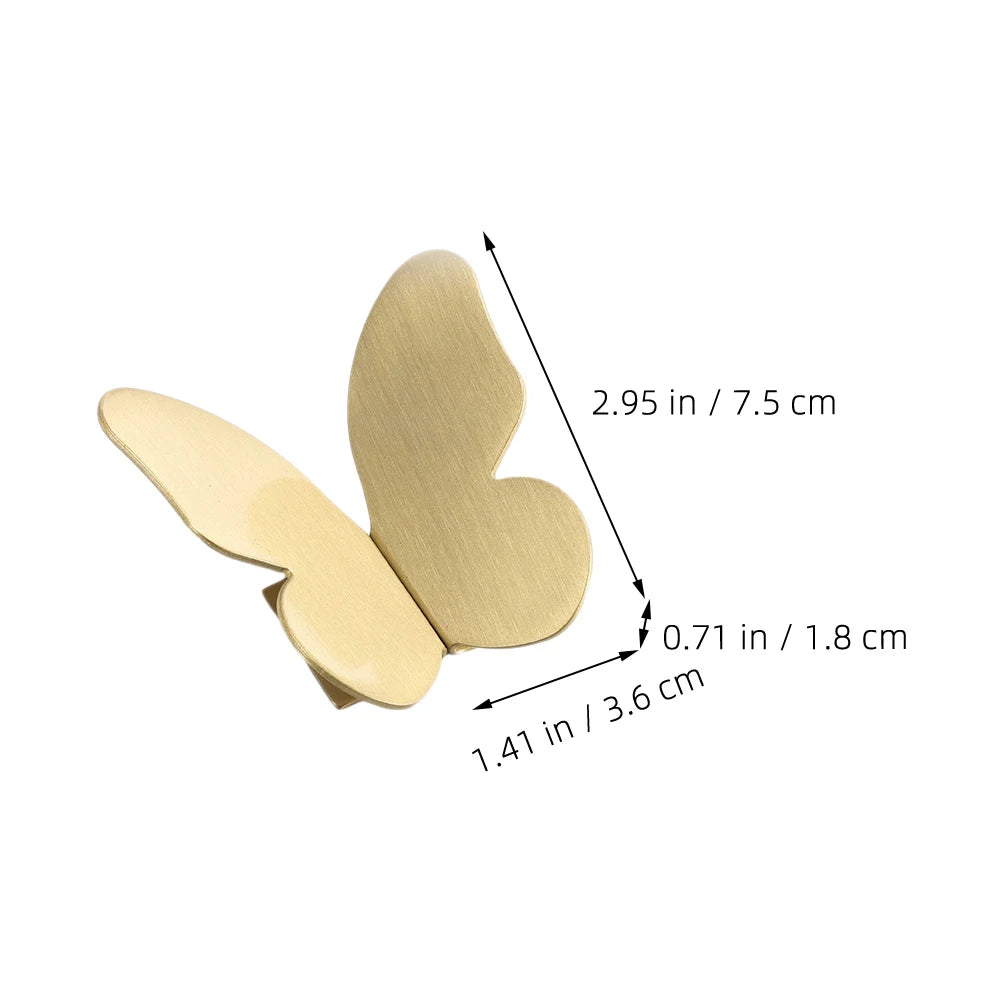 Furniture Hardware Butterfly Shape Cabinet Door Pulls Handle Dresser Pull Handles Cabinet Drawer Knobs Accessories Hardware Tool