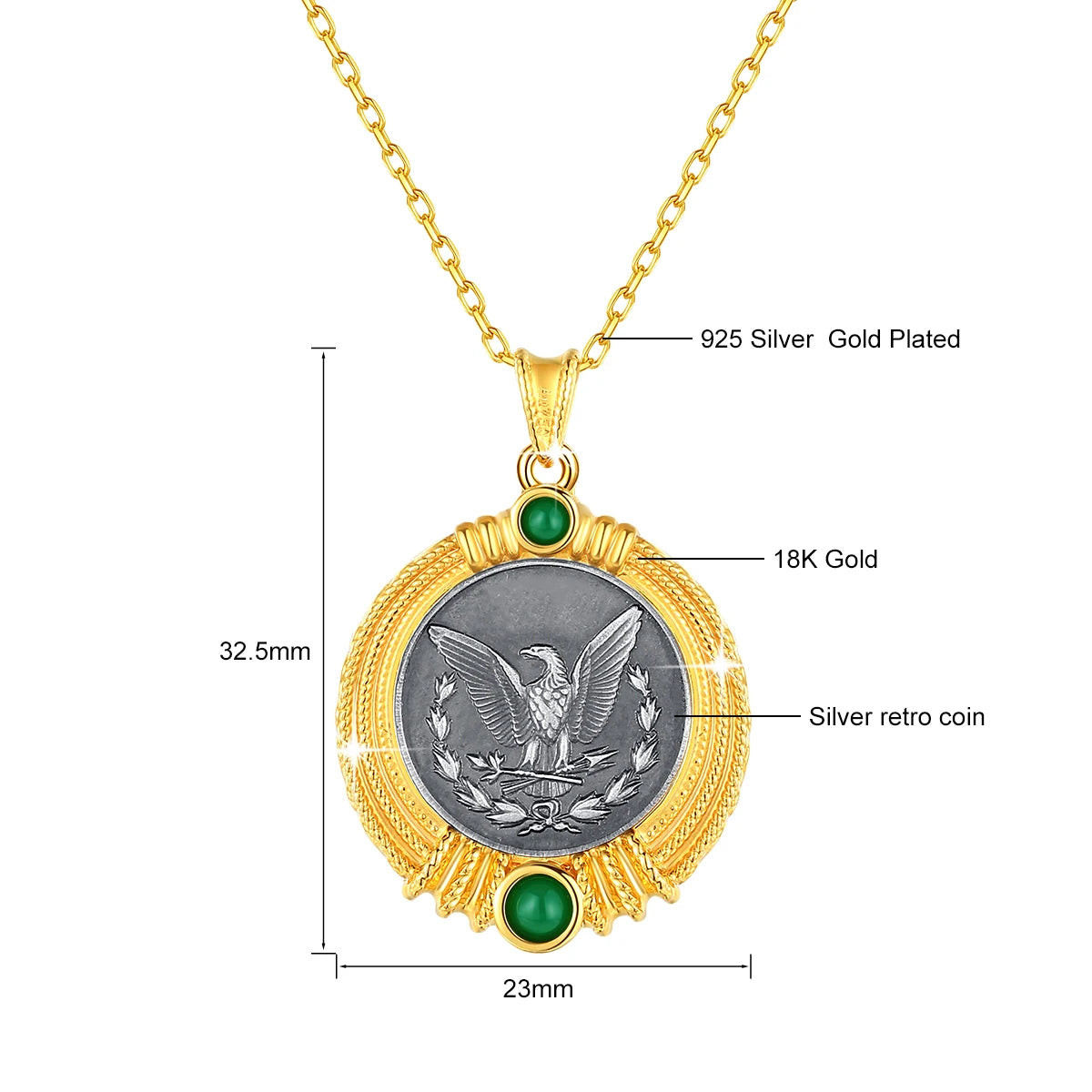 Authentic AU750 Real 18K Gold Angel Fall in Love Pendant For Woman Yellow Gold Gift Stylish Present Fine Jewelry