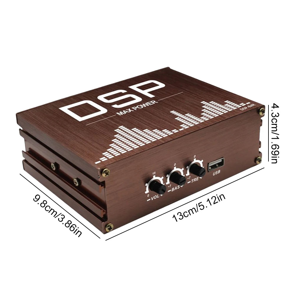Car DSP Digitale Audio Processor Support APP Control Auto Eindversterker Audio Digitale Geluid Processor Cars Audio Accessoires
