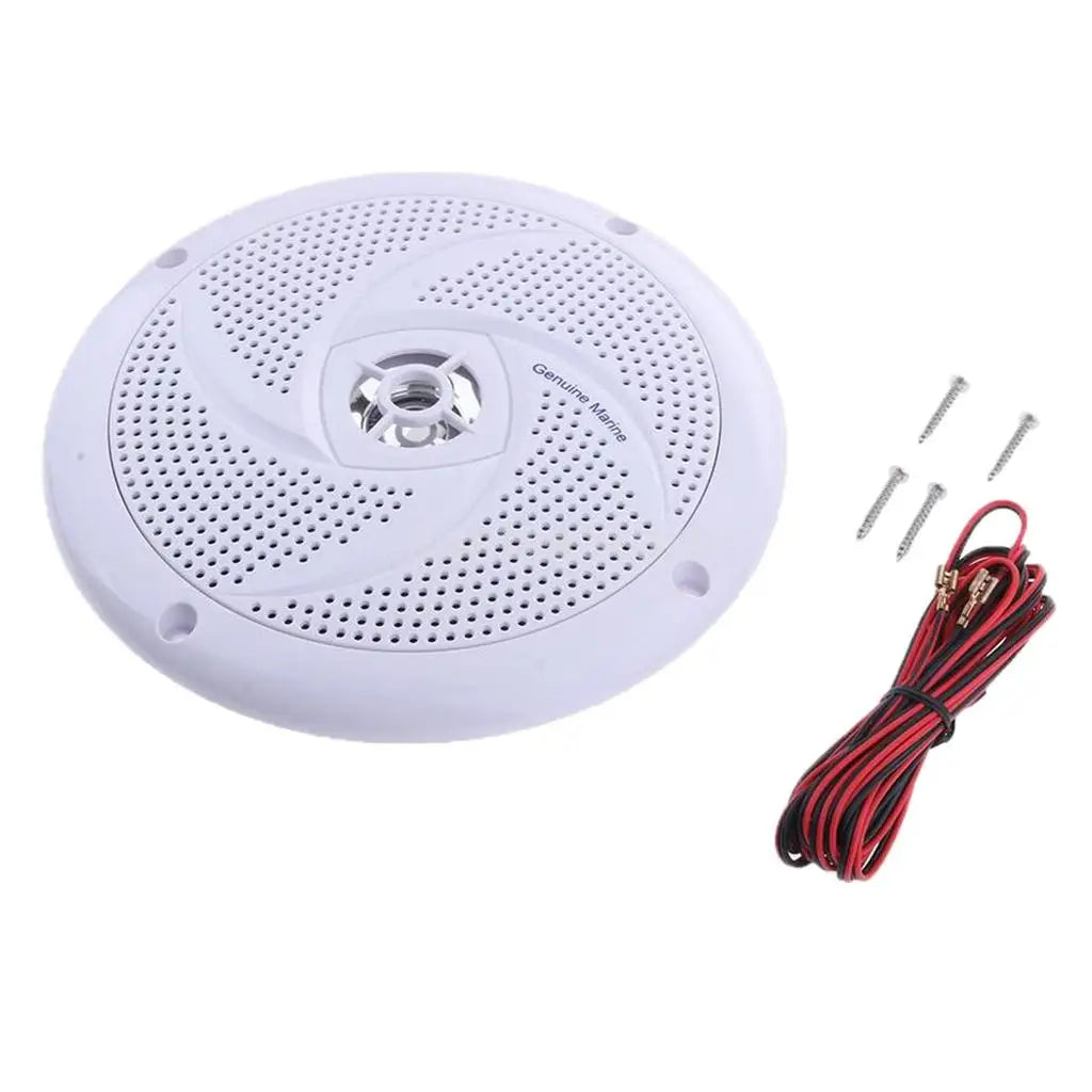 Waterproof Marine Sound System 6.5 Inch Speaker Anti-water Plastic Audio for Boat Car RV Pontoon Stereo