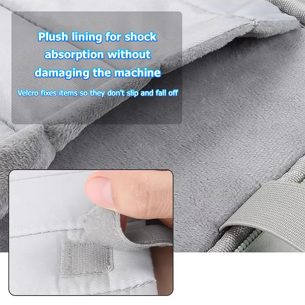 Waterproof Shockproof Handle Bags Tablet Sleeve Case for iPad Pro 13 12.9 Air 11 10.9 M4 I Pad 10 Gen Carrying Cover Accessories