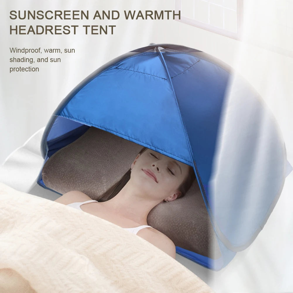 Head Tent Mini Portable Sun Shelter Pop-Ups Beach Tent Summer Beach Mini Sunbathing Head Tent Face Tent for Seasides Beach