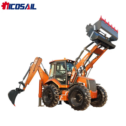 Mini Tractors for Earthmoving Machinery Cheapest Customizable Towing for Backhoe Loaders And Excavators