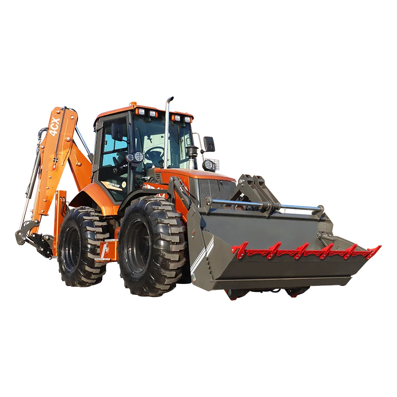 Made in China Small Backhoe Excavator Agricultural Tractor Backhoe Excavator Loader 4x4 Backhoe