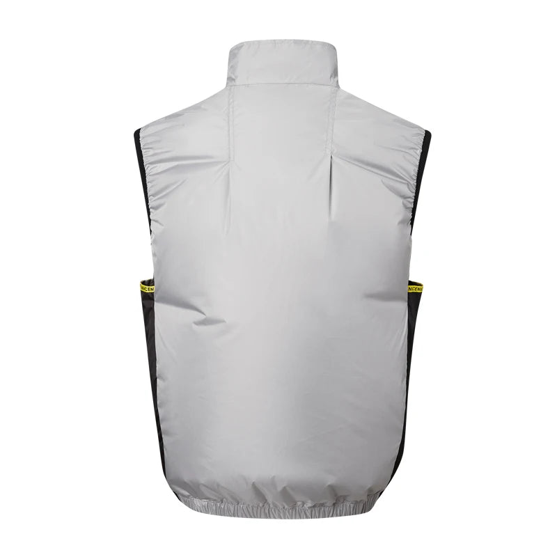 Summer Sports Fan Air-Conditioning Clothing, Cool and Lightweight for Men and Women, Travel Brand Outdoor Vest, Jacket, Sun Protection Windbreaker, Fishing Workwear