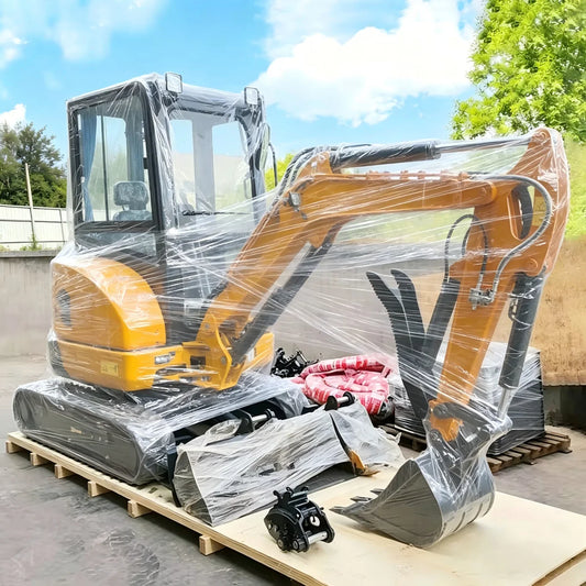 New Mini Excavator 2.6 Tons. High Quality Hydraulic Crawler Type 1.2 Ton Mini Excavator Customized Multiple Accessories
