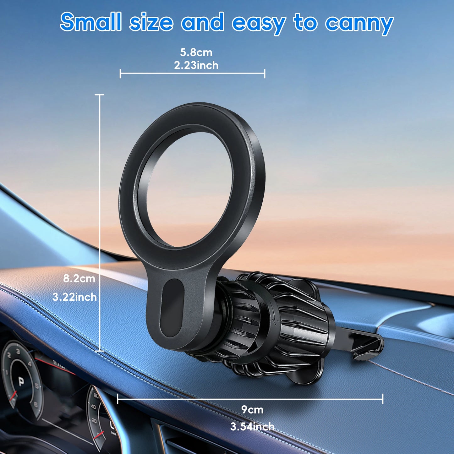 for MagSafe Car Mount for, Extra Small Ultra Magnetic Phone Holder for Car Dashboard, Car Phone Holder, Car Accessories