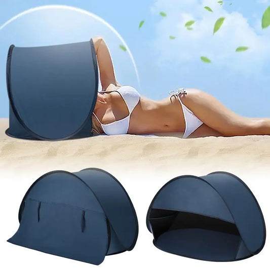 Head Shade Tent Instant Beach Tent Head Shade Protection Canopy Face For Outdoor Picnic Beach Camping Breathable Head shade tent