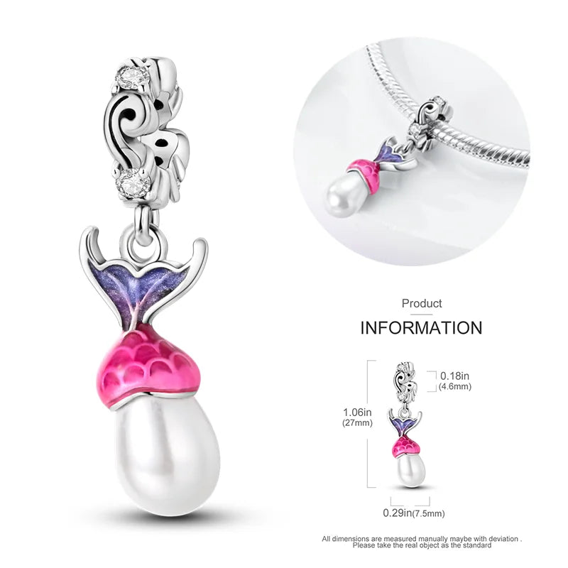 New 925 sterling silver bow star love pink series charm beads suitable for 3mm original bracelet DIY fashion jewelry gift