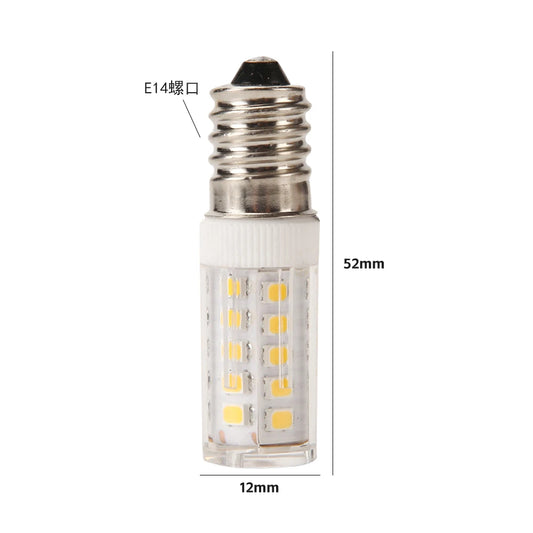 5PCS E14 220V 2835 33D  3w Corn LED Bulb Refrigerator Bubble Household Pendant Lamp Replacement LED Light Source