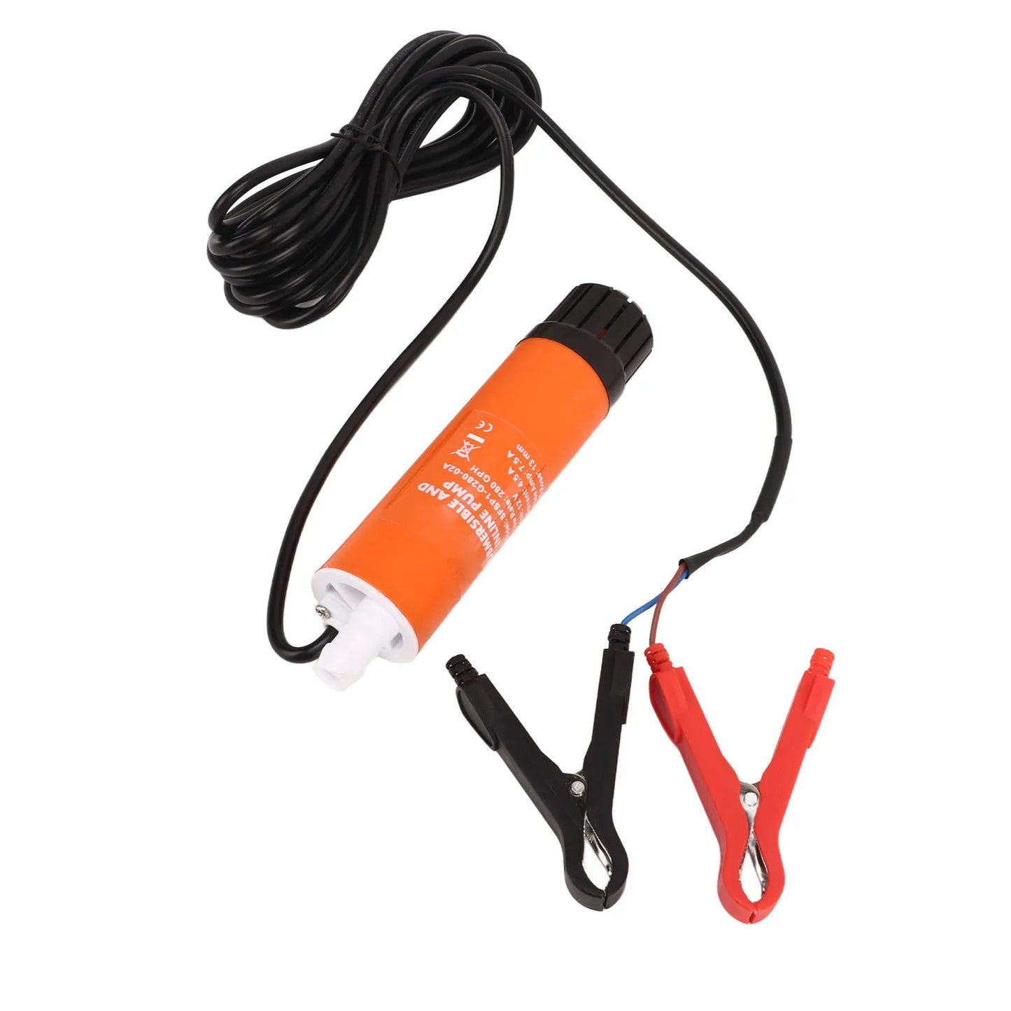 12V Boat Bilge Pump 280GPH Low Noise Portable Inline Submersible Pump for RV Yacht Marine
