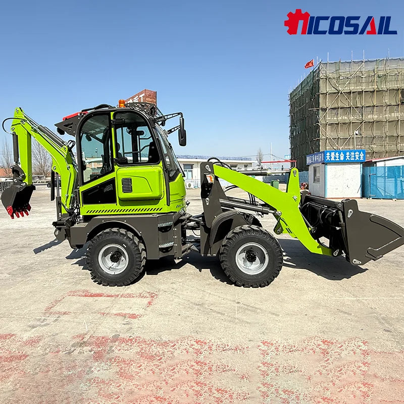 18-25 Backhoe Loader 4WD with Quick Hitch System for Fast Attachment Changes and High Productivity