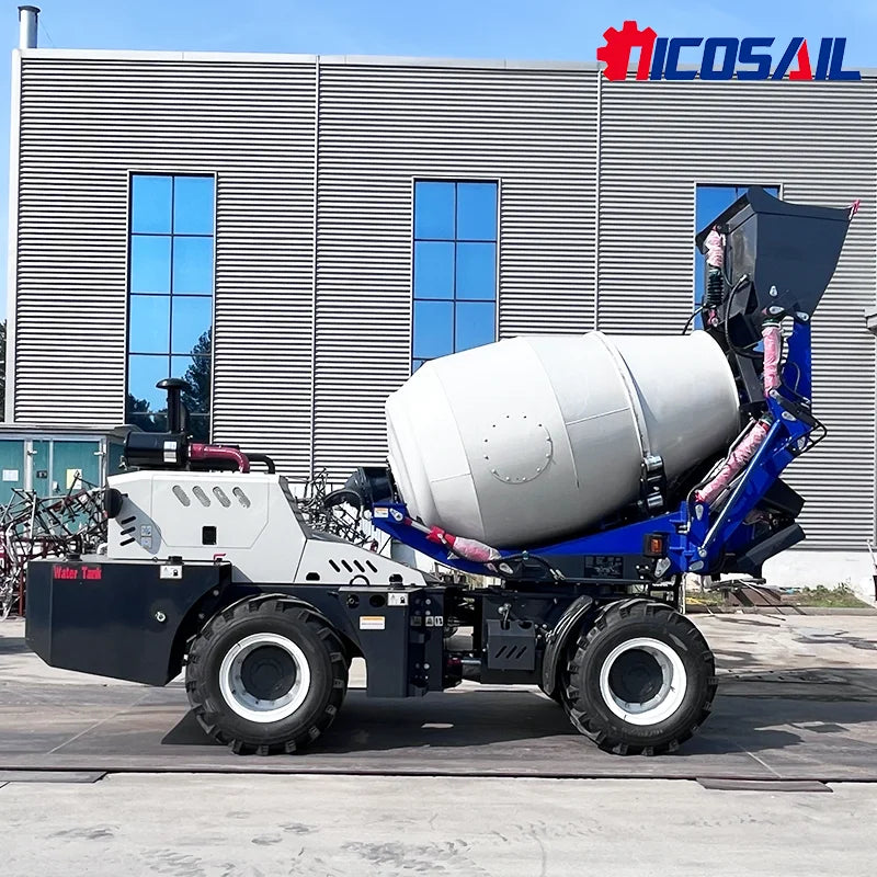 Mini Concrete Mixer Self Loading Concrete Mixer 0.5m3 0.8m3 4m3 3.5m3 6.5m3 2m3 Concrete Mixer Truck for Sale