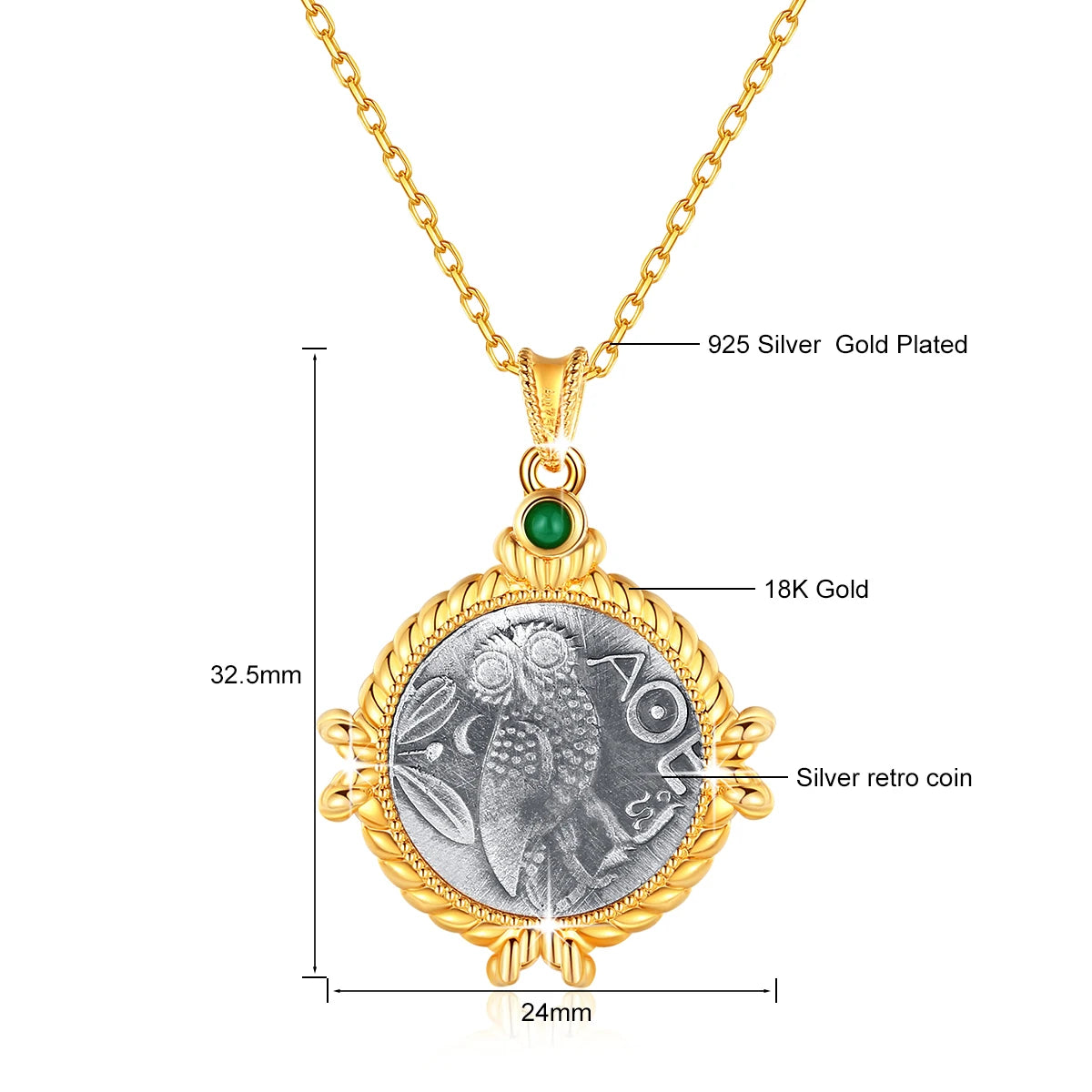 Authentic AU750 Real 18K Gold Angel Fall in Love Pendant For Woman Yellow Gold Gift Stylish Present Fine Jewelry