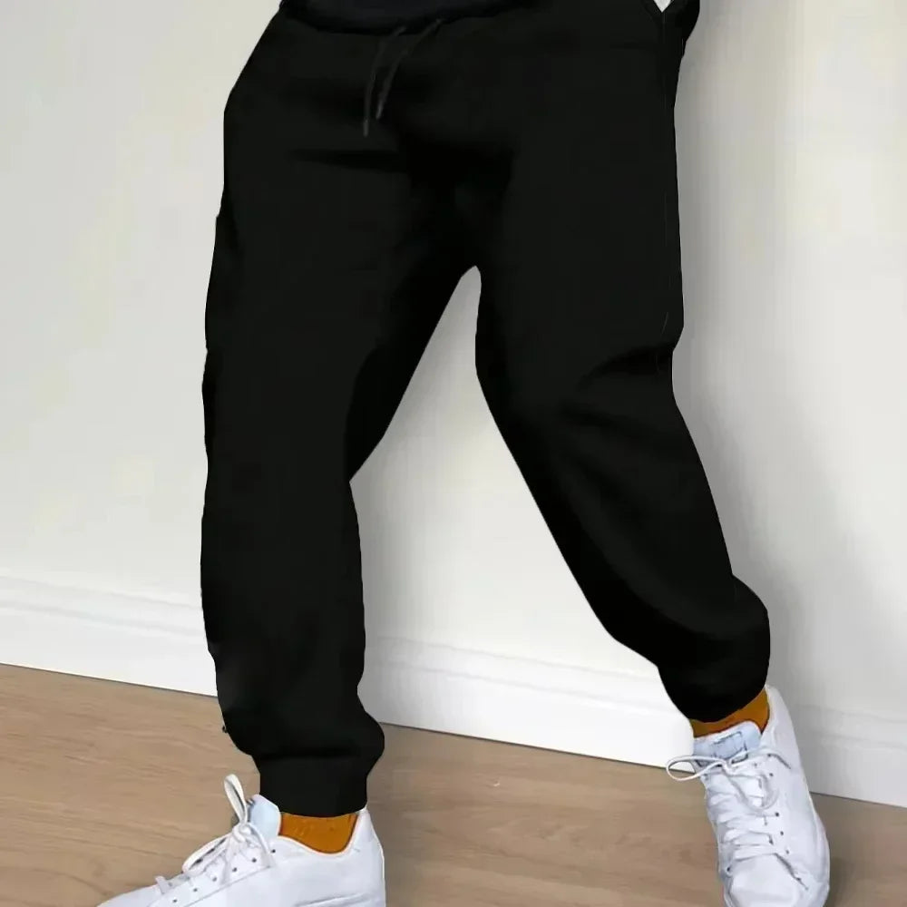 Men's Comfortable Pants Autumn/Winter Men's Pants Sports Jogging Fitness Running Pants Harajuku Street Pants