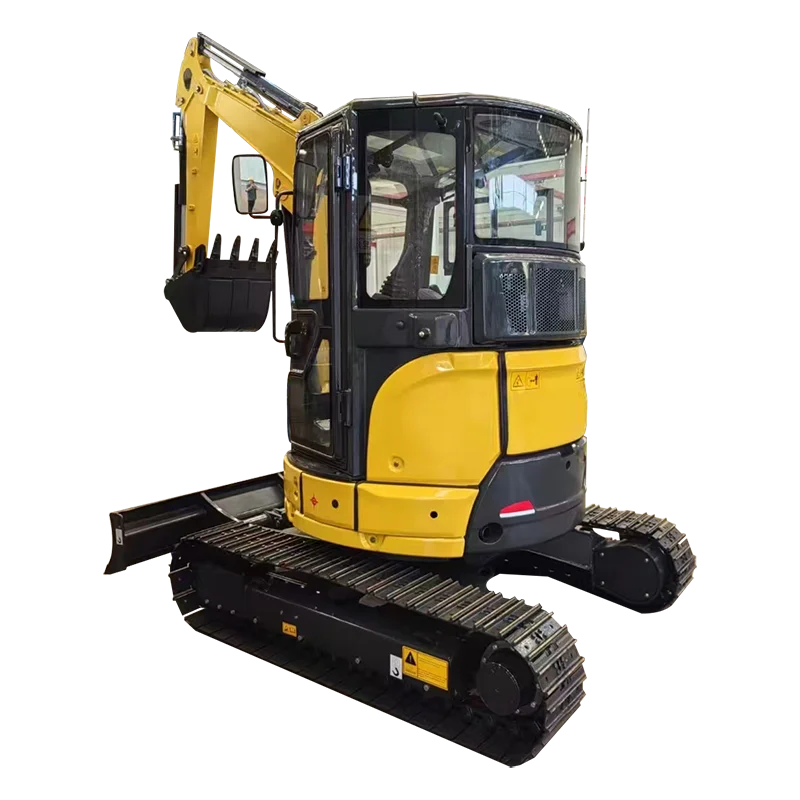 3.5-ton diesel small excavator, 3-ton crawler crane, powerful lifting and excavation force of excavator