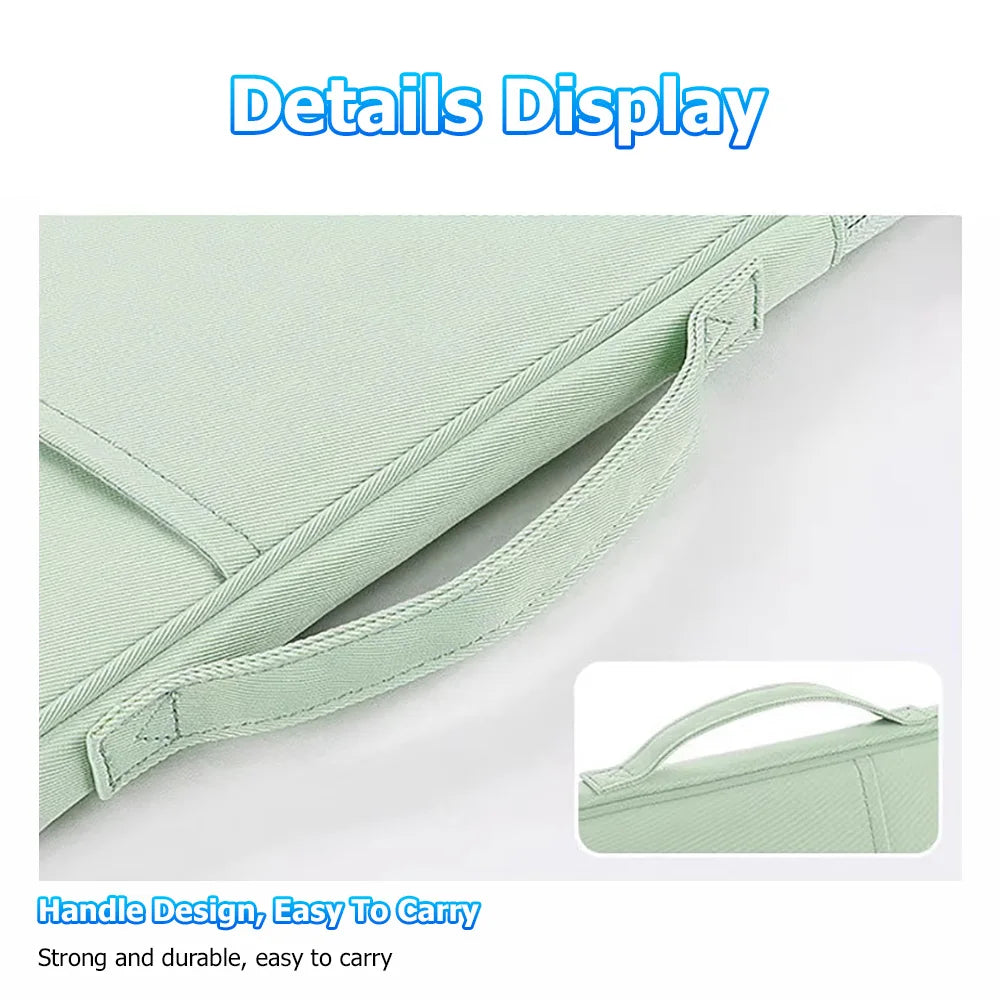 Waterproof Shockproof Handle Bags Tablet Sleeve Case for iPad Pro 13 12.9 Air 11 10.9 M4 I Pad 10 Gen Carrying Cover Accessories