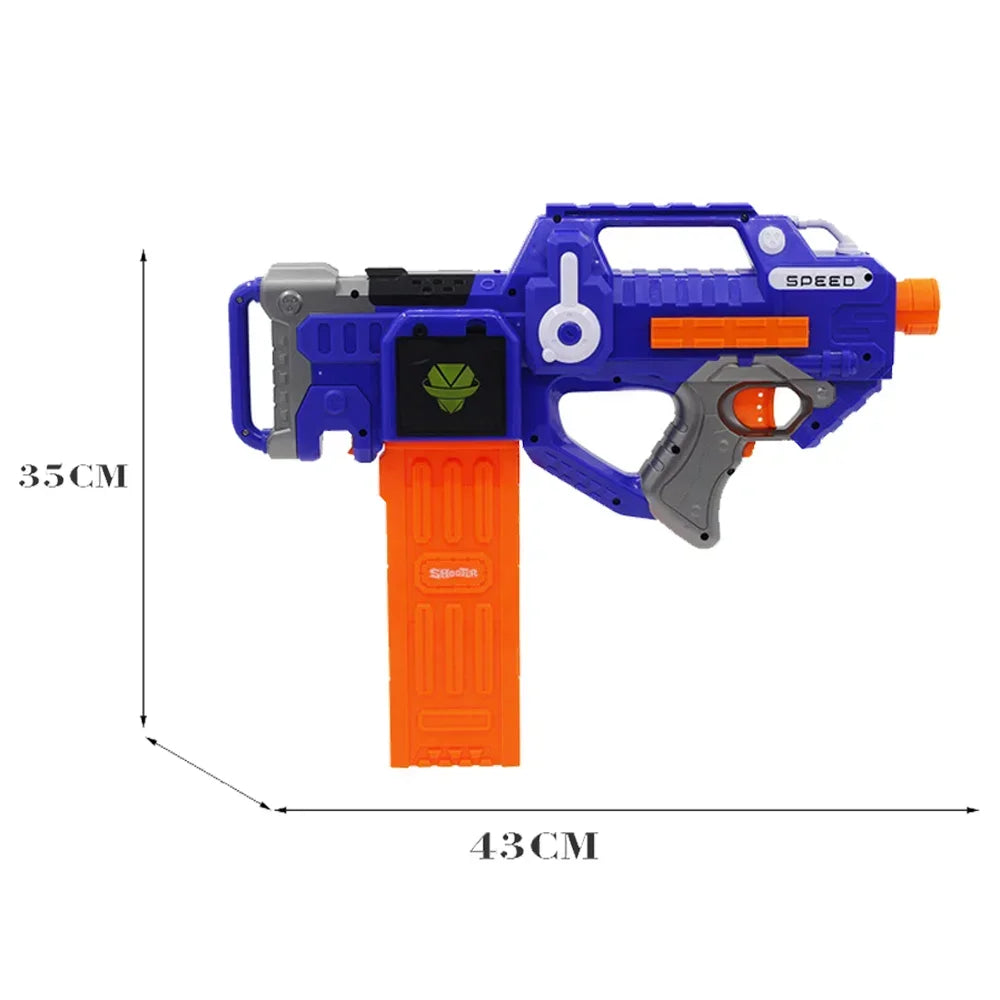 EeNew Arrival Electric Soft Bullet Gun Sniper Rifle Suit For Nerf Bullets Toy Gun EVA Dart Blaster Toy Rifle Gun Kids Best Gift