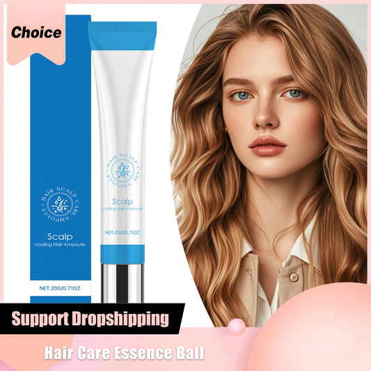 Hair Ampoule Serum Scalpy Hair Growth Serum Roll on for Thicker Refreshing Scalp Treatment Reduces Breakage Hair Care Products