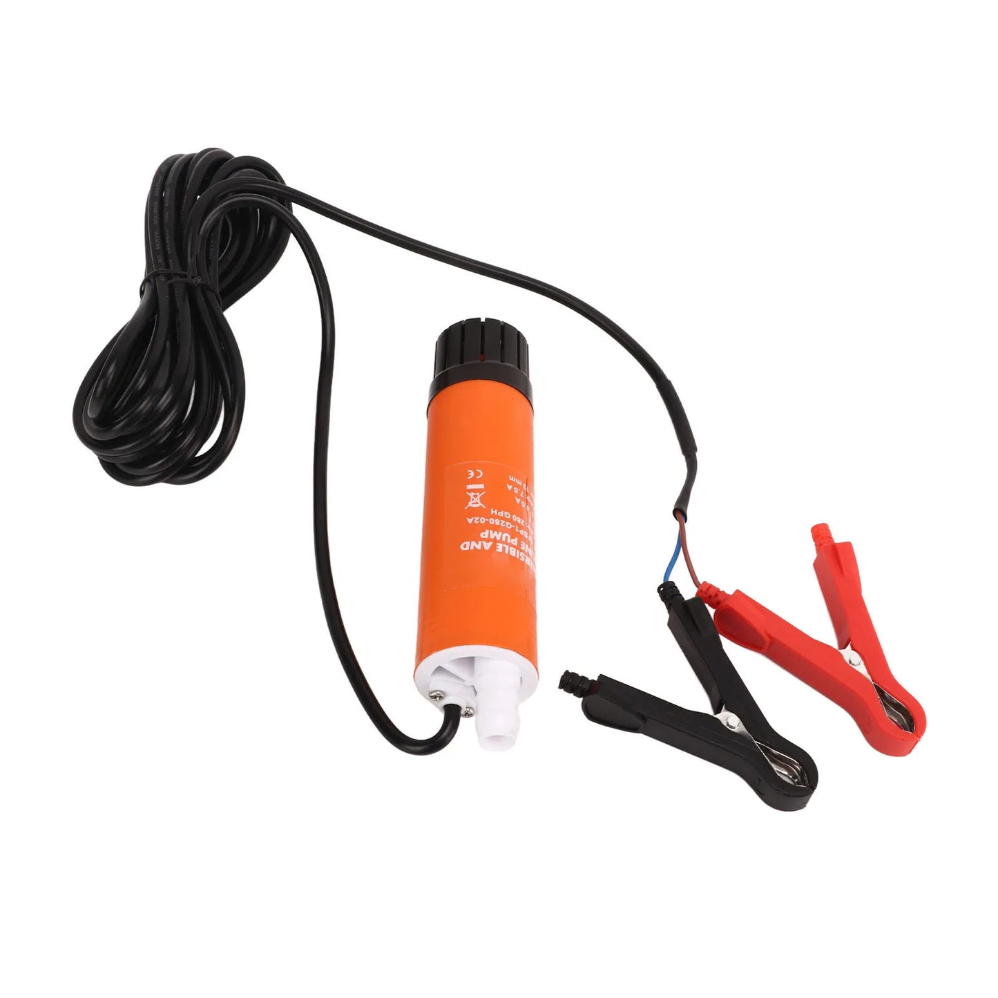 12V Boat Bilge Pump 280GPH Low Noise Portable Inline Submersible Pump for RV Yacht Marine