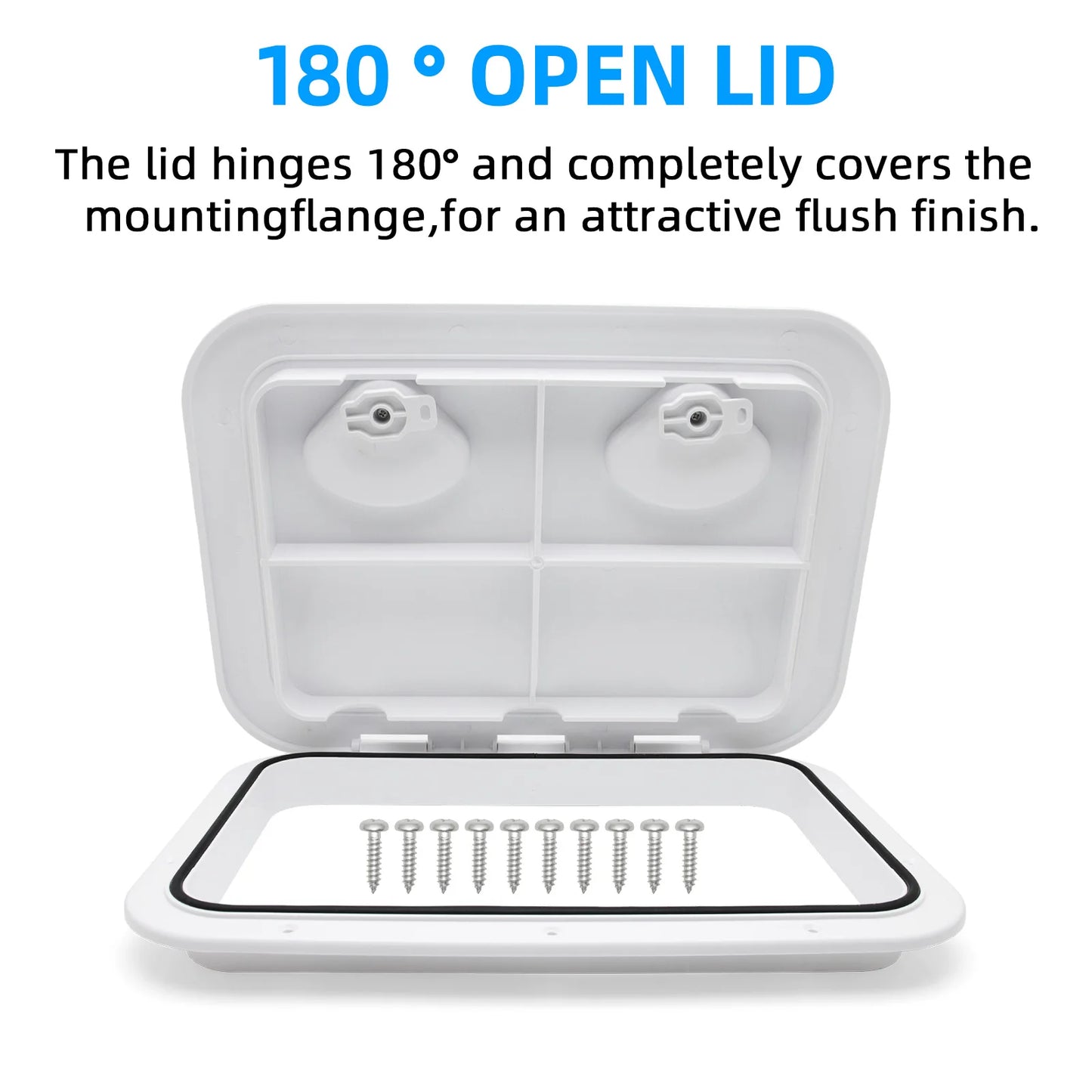 Boat Accessories ABS Deck Access Hatch Cover For Marine Boat yacht RV Watertight Anti-UV Non-Skid Inspection Hatch Cover