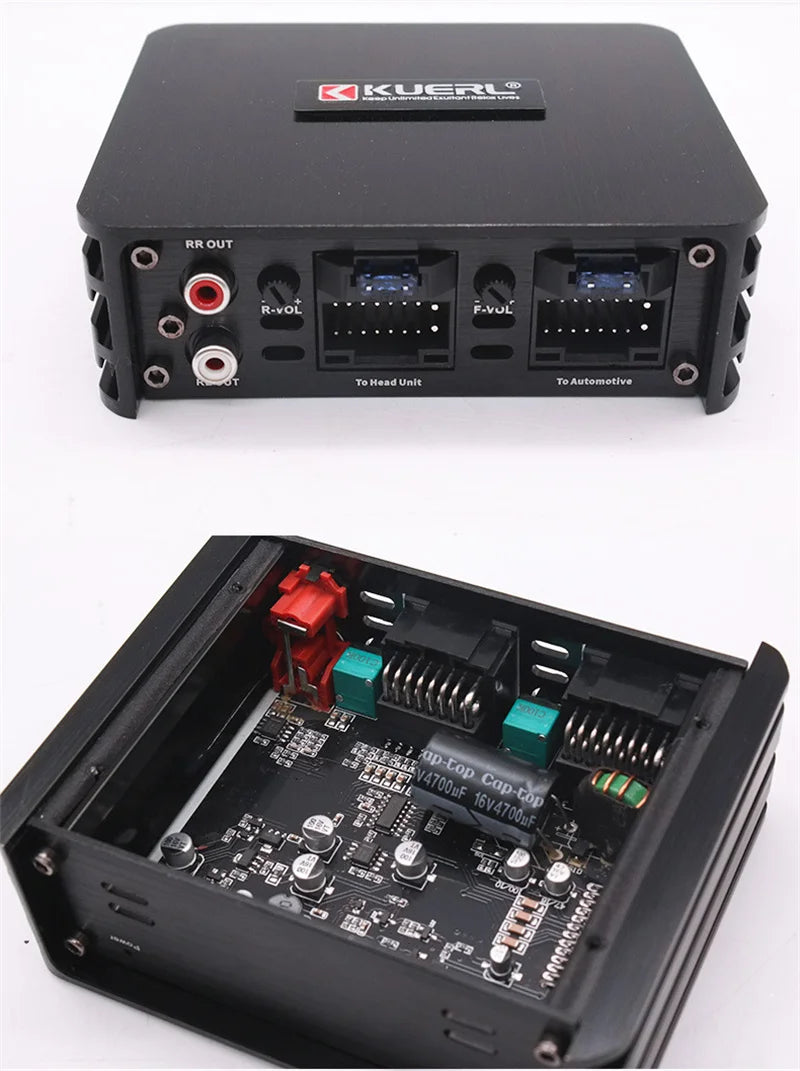 Auto Power Amplifier Car Stereo Audio Processor Lossless 4way Dsp Power Amplifier Speaker Plug-and-play For Android Modification