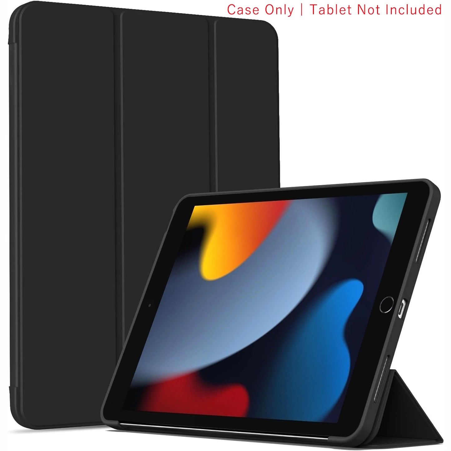 Tri-fold Flip Case For iPad 7th 8th 9th Gen 10.2 inch 7/8/9 A2198 A2604 A2270 A2430 Magnetic Stand PU Leather Protective Cover