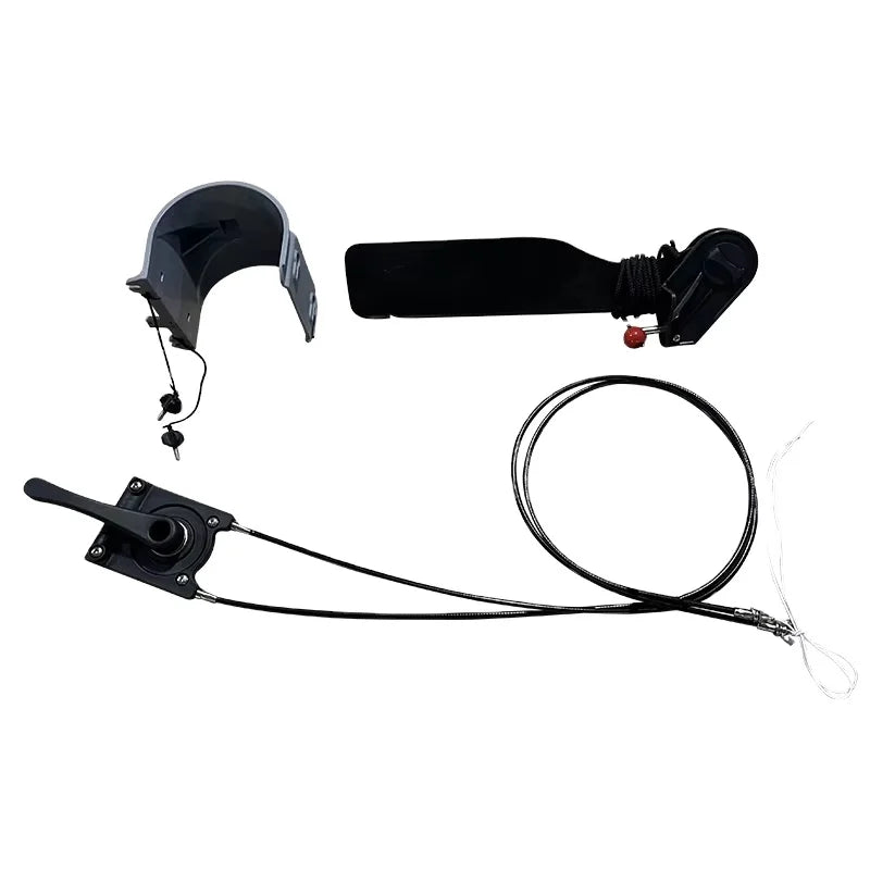 Rudder Set Kayak Rudder Blade Boat Tail Foot Control Direction Kits Steering System
