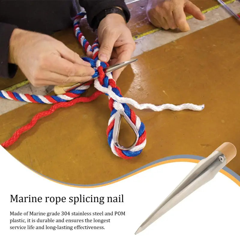 Rope Splicing Nail Boat Maintenance Tool Splicing Nail Rope Splicing Spike Splicing Marine Hardware Accessories For Boats Yachts