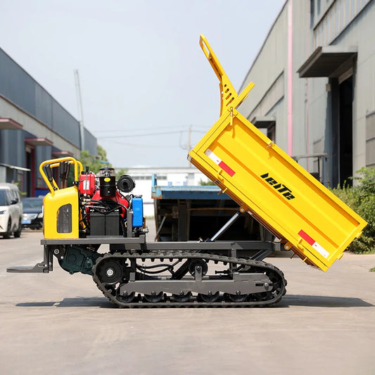 All Terrain 1.5 ton Crawler Mini Dumper Truck Small Rubber Transport Dumper  Mini Tracked Dumper customized price