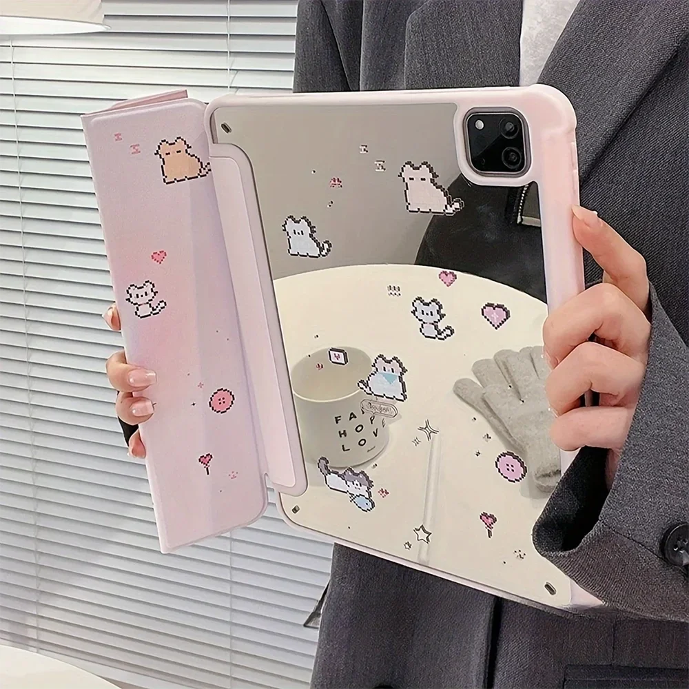 Cute Cartoon Protective Cases for IPad 10th 10.2/9.7/10.5/11 Inch Pro 12.9 Inch 2021 Mini 6 Air 5/4 Case with Pencil Slot Holder