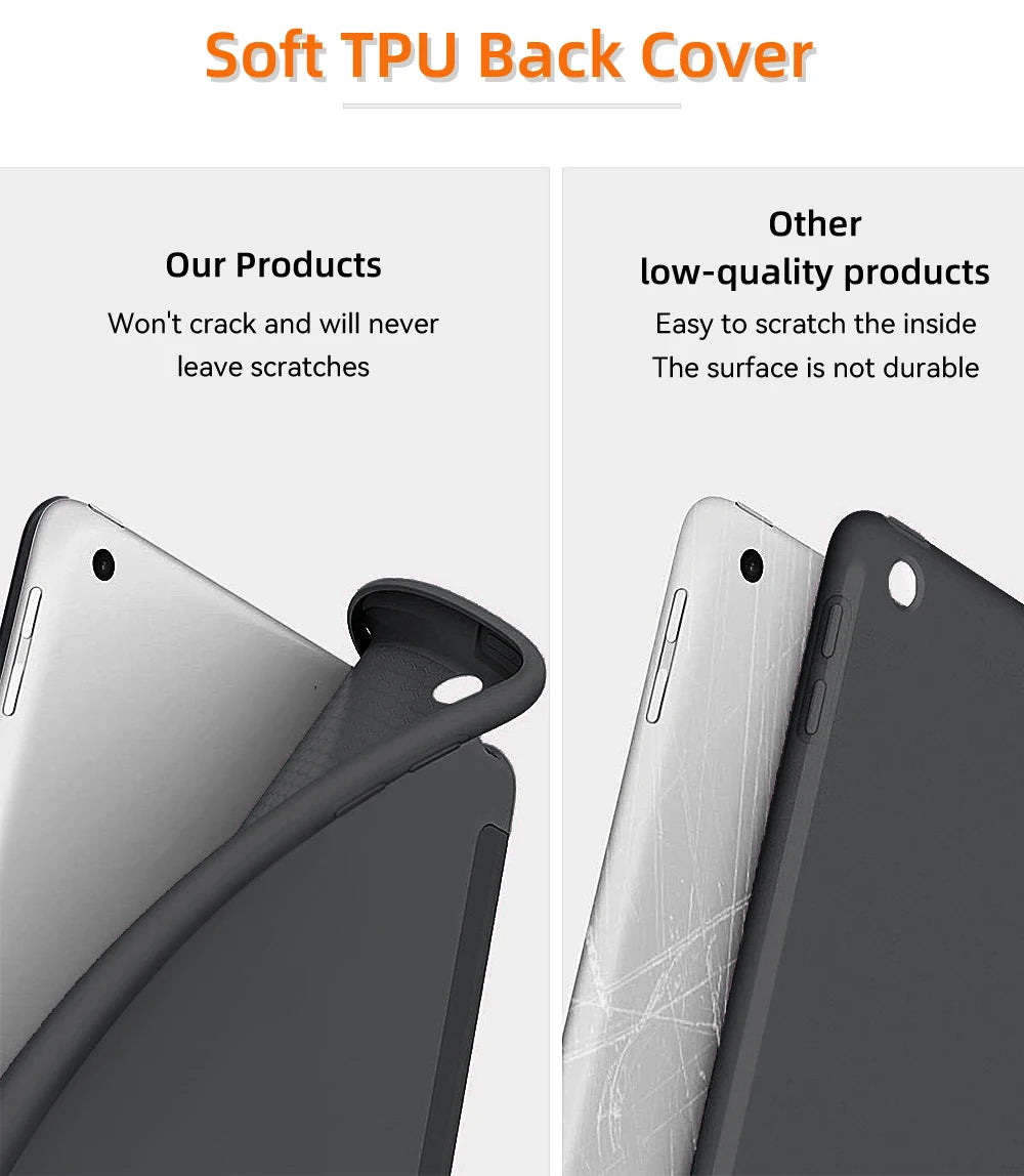 For 2026 ipad a16 case 11th 10th generation Air 11 13 M4 M3 M2 Air 4/5/6th iPad Pro 11 13 12.9 7/8/9th 10.9 10.5 10.2 9.7 Cover