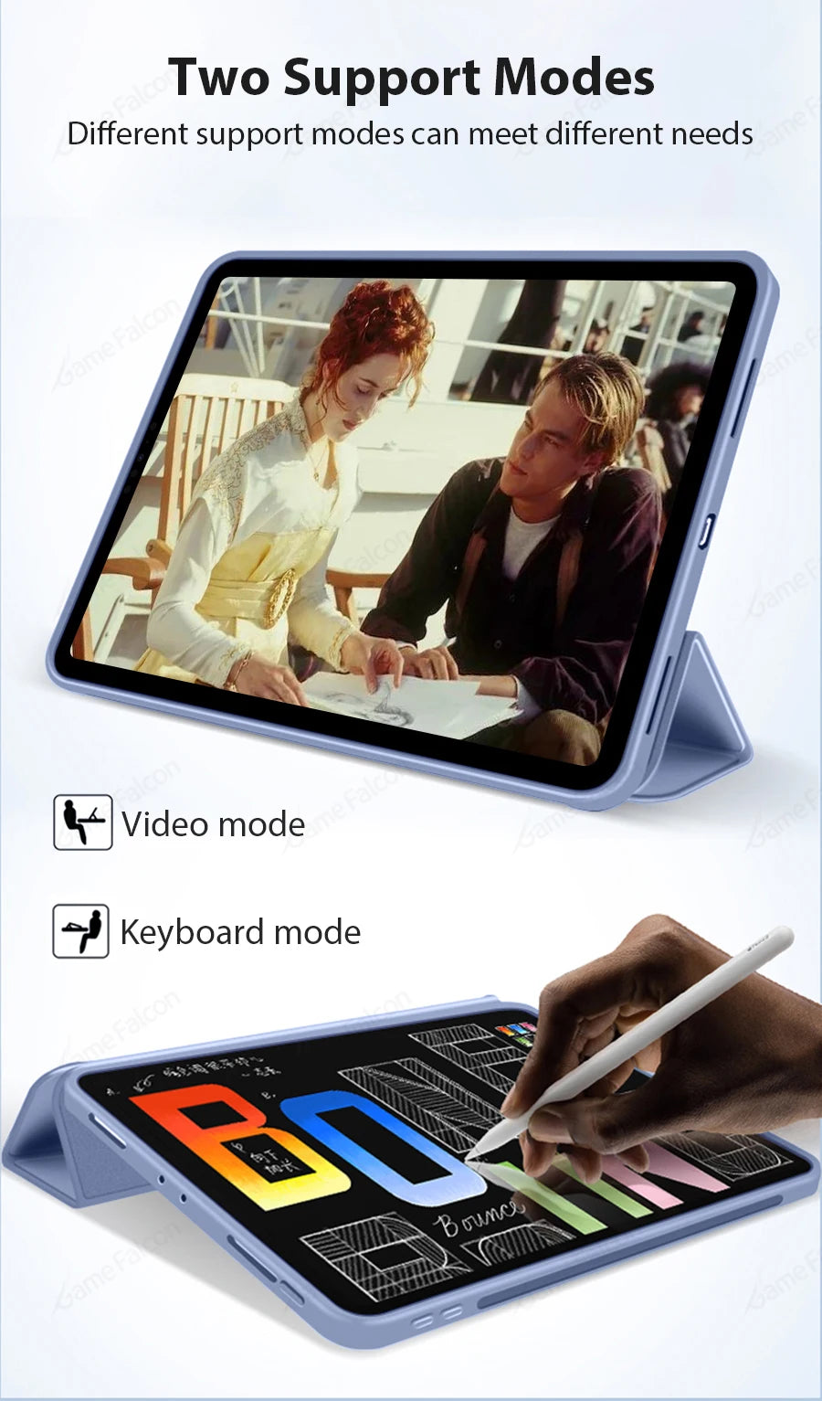 For Ipad Case A16 10 9 9th 10th Generation 2025 Pro 13 11th M5 M4 12.9 Funda For iPad Air 11 M3 M2 5 4 3 Mini 6 7 A17 10.9 Cover