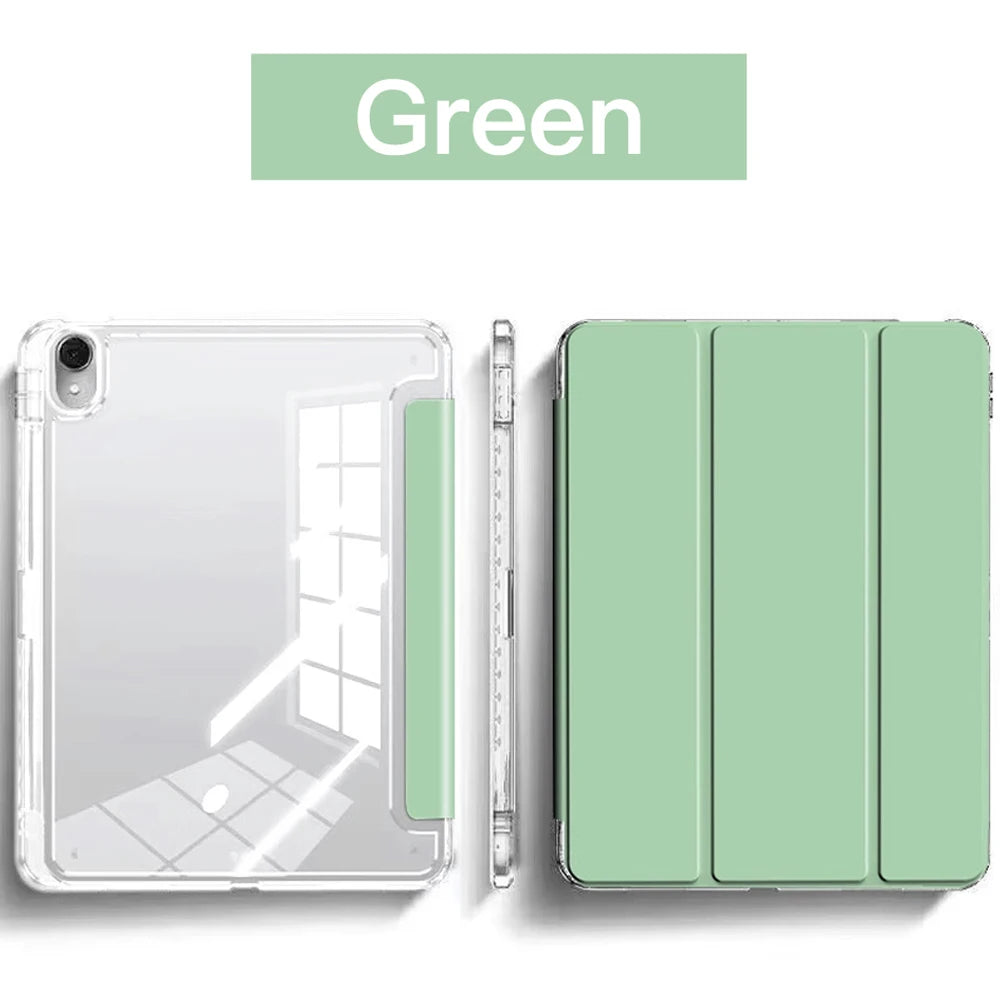 For IPad Case 10.2 9th 8th 7th 10 10th Generation Pro 11 13 2025 12.9 2022 Cover Pencil Holder Funda for IPad Air 5 4 10.9 Cases