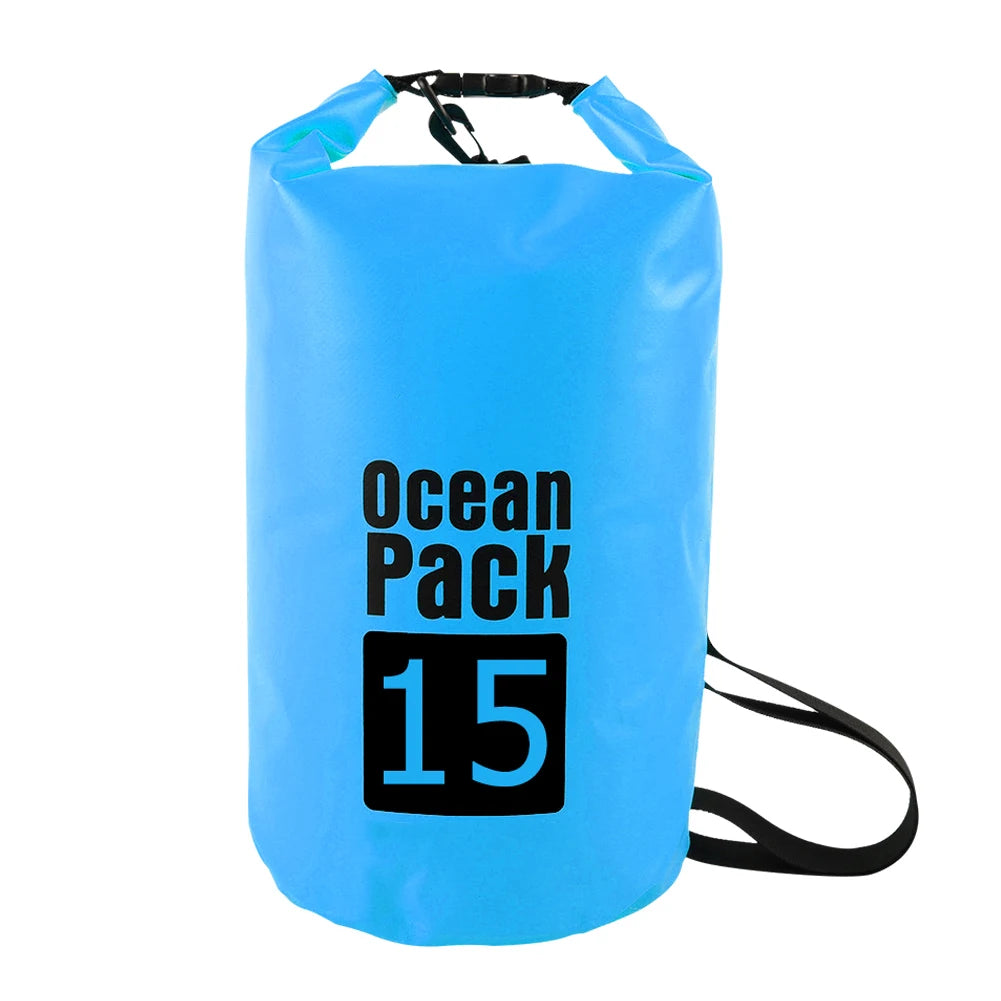 Waterproof Dry Bags Backpack For Kayaking Boating Swimming Outdoor Water Sport Swimming Storage Float Dry Bag Double Air Bag