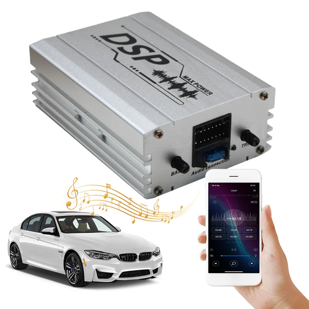 Car DSP Digital Audio Processor Support APP Control Audio Digital Sound Processor Car Audio Digital Signal Processor