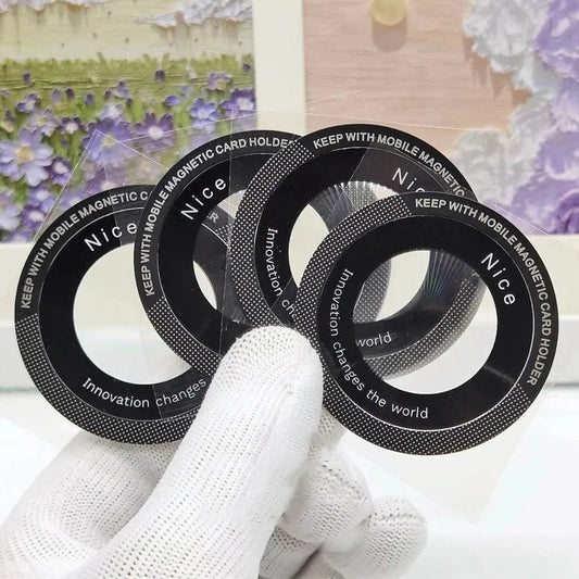 Magsafe Magnetic Plate Ring Universal Metal Sticker Support Wireless Charger Metal Plate Sheet for Magnet Car Holder