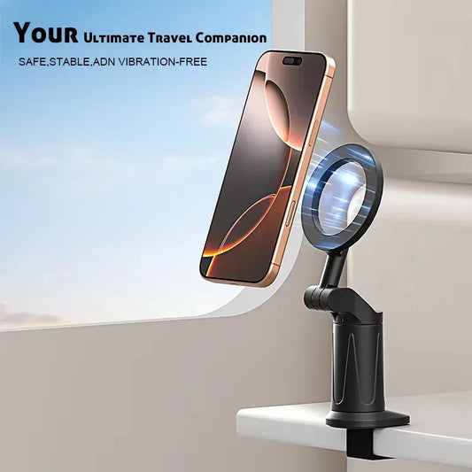 MagSafe Phone Holder for Airplane Travel Cruise Camera Mounts Travel Accessories Vacation Essentials Gadgets