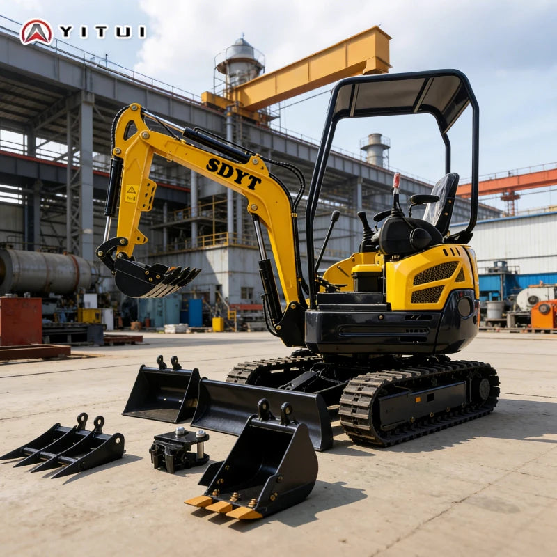 New Mini Excavator 2.0 Ton Hydraulic Digger For Garden Farm Construction With Epa Engine For Home & Commercial Customized