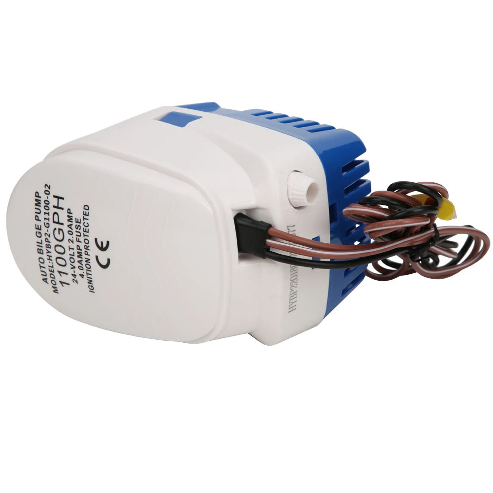 HYBP2-G1100-02 24V Bilge Pump Automatic Boat Marine Water Pump Submersible For Yacht Boat Motor Seaplane Houseboat Pump