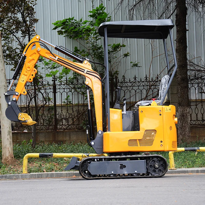 Mini Excavator 1.2 Ton Crawler Excavator Small Digger For Farm Park Orchard And Garden Construction Work China Customized