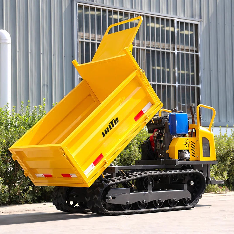 All Terrain 1.5 ton Crawler Mini Dumper Truck Small Rubber Transport Dumper  Mini Tracked Dumper customized price