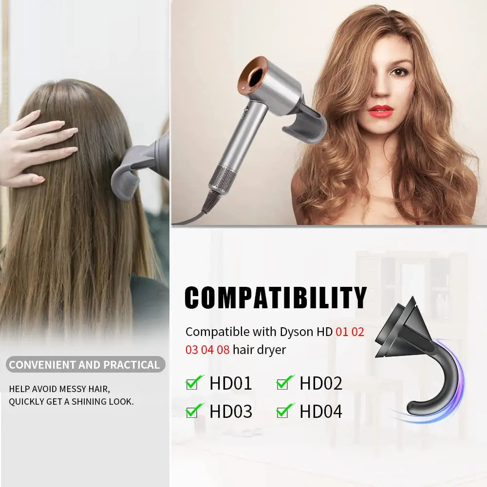 Hair Dryer for Levin HD01 HD02 HD03 Accessories Hair Dryer Curl Hair Outlet Accessories Diffusion Drying Styling Suitable 1Pcs