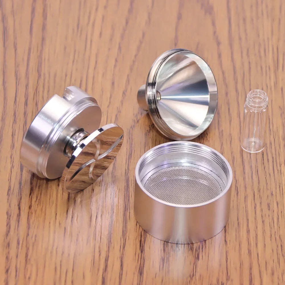 44/56mm Spice Grinder Pepper Mill for Kitchen Spices Tea Flower Herbal Powder Hand Operated Grinder