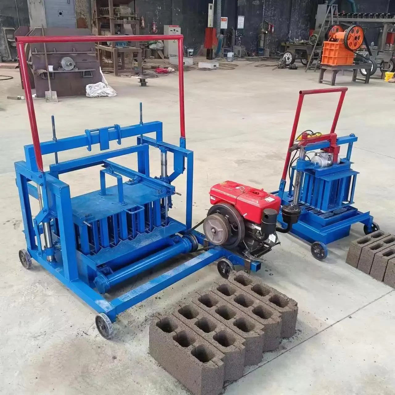 Hot Selling Cement Block Machine, Hydraulic Concrete High-quality Brick Making Machine