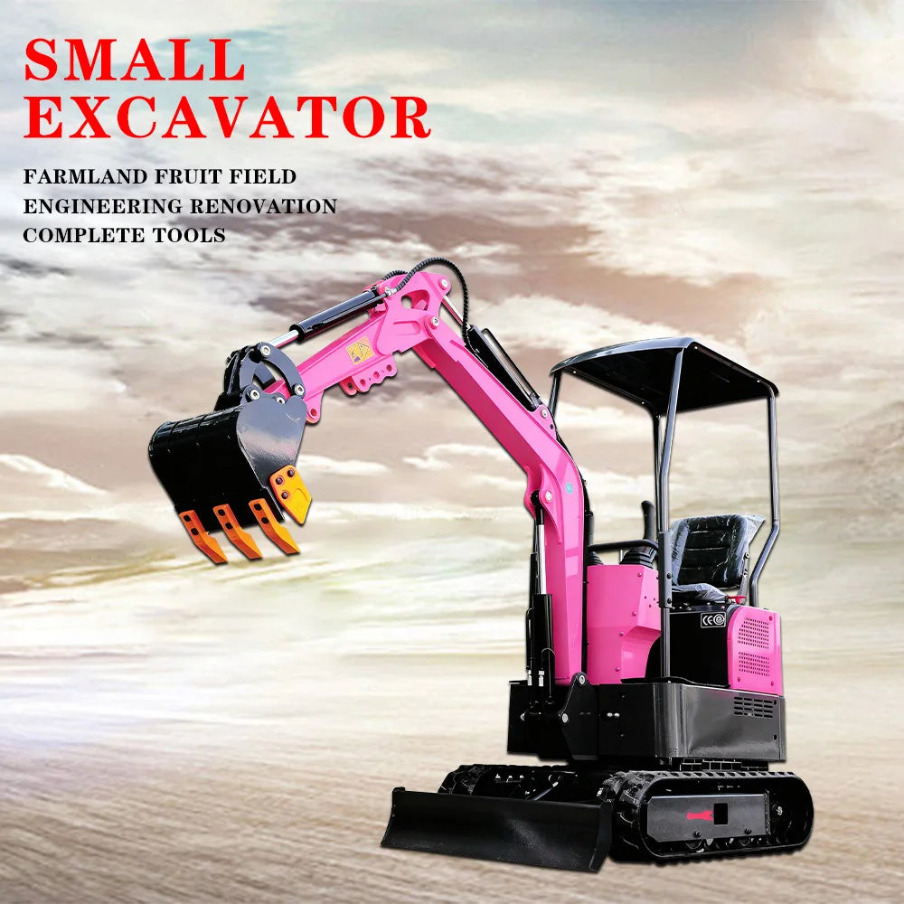 Heavy Duty Customized Small Excavator 3 Ton Crawler Digger with Attachments for Construction Farm Use Mini Excavator CE/Euro 5