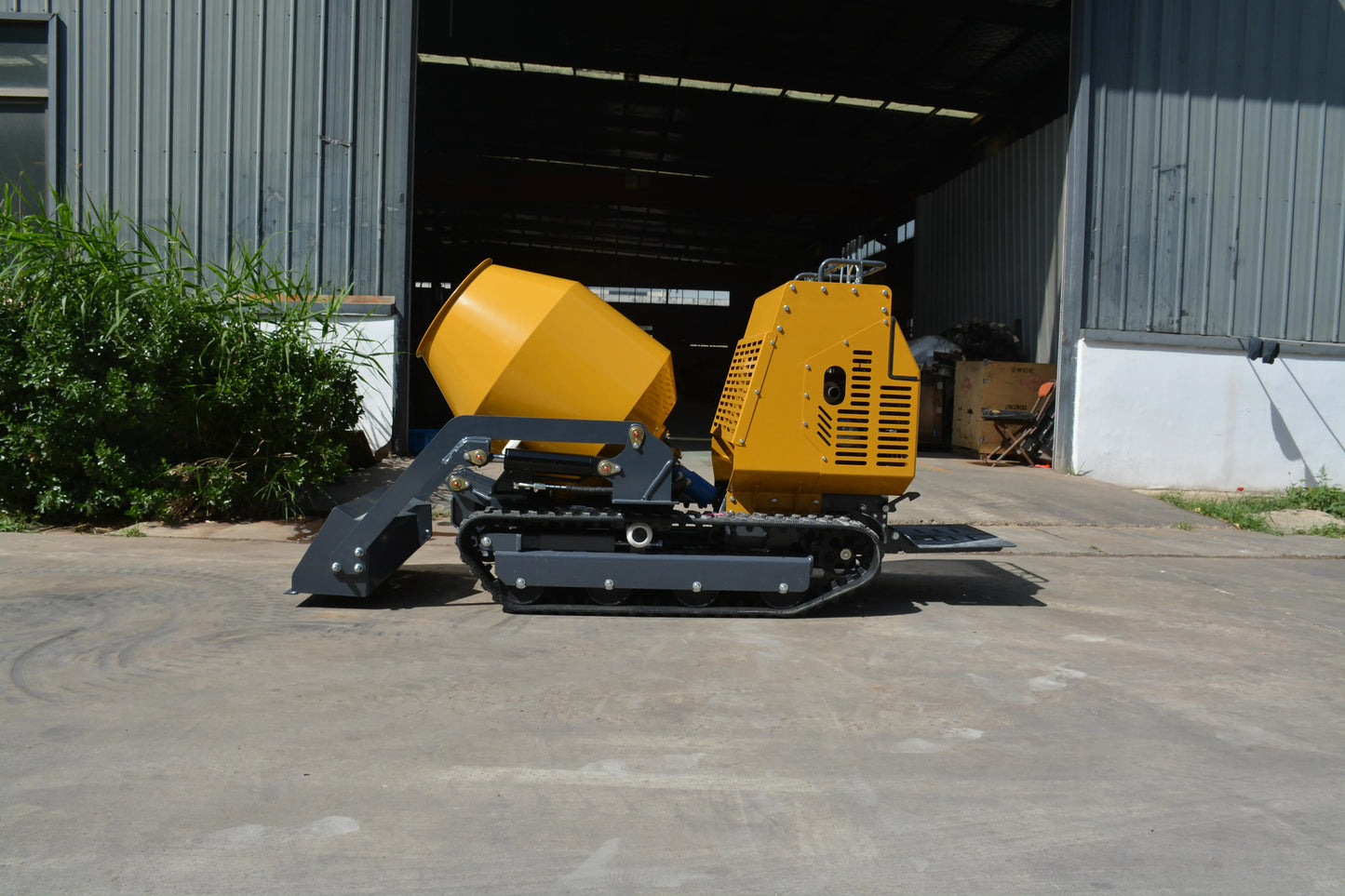 Mini dump truck 1000kg Mini dump truck 1-ton tracked small dump truck loader