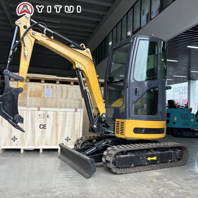 Customized Hot Sale Mini Excavator 3.5 Ton Energy-Saving Compact Digger with Custom Color Option for Farm & Landscape Projects