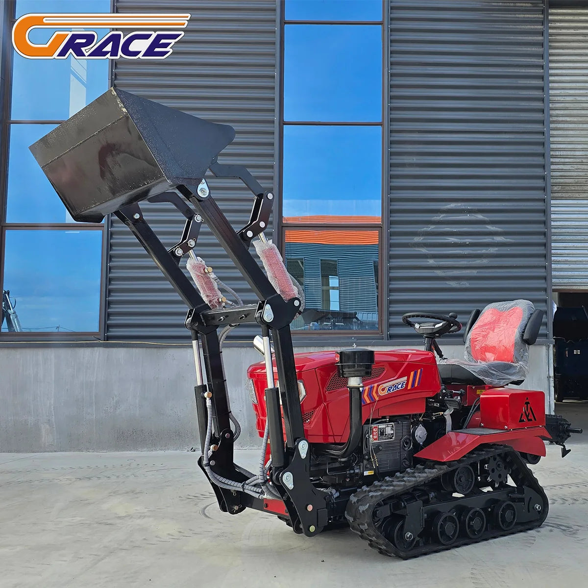 Customized 35HP Diesel Tractor with Hydraulic System for Heavy Duty Farm Operations Transport Jobs with Excavator for Sale